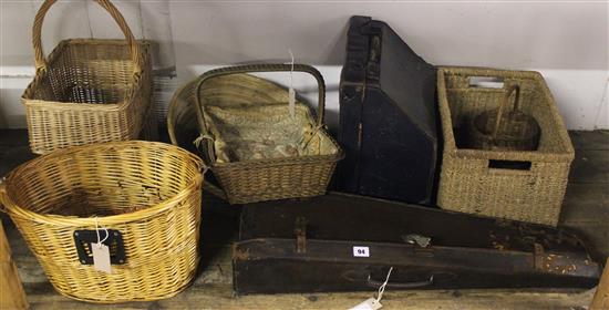 Qty of baskets & cases